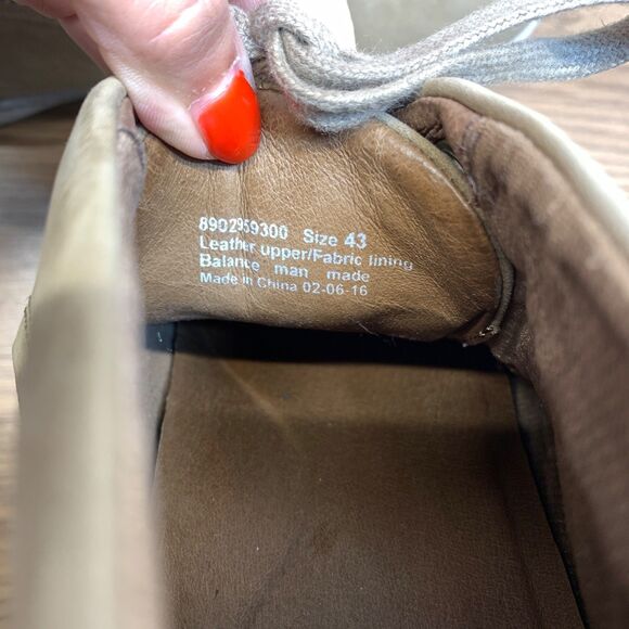 DANSKO Virgil Chukka Boot Nubuck Brown Slip Resistant Comfort Mens Size 43 US 9 main image 7